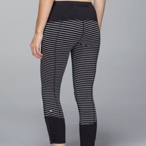 Lulu Lemon Striped Leggings